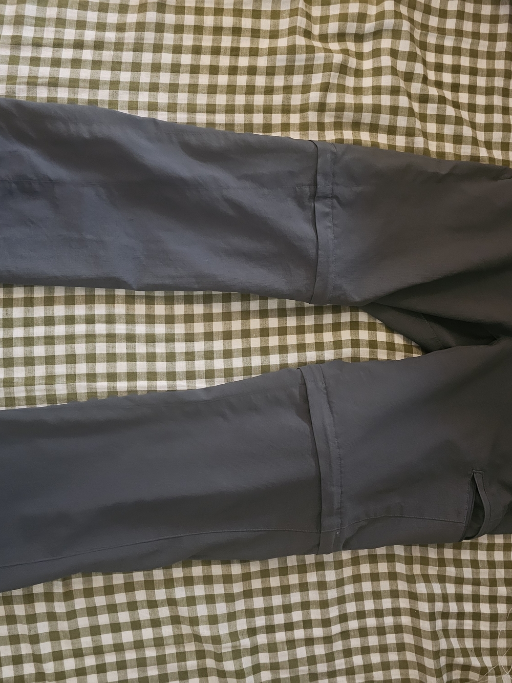 Columbia Womens Slate Gray Track Pants Zip